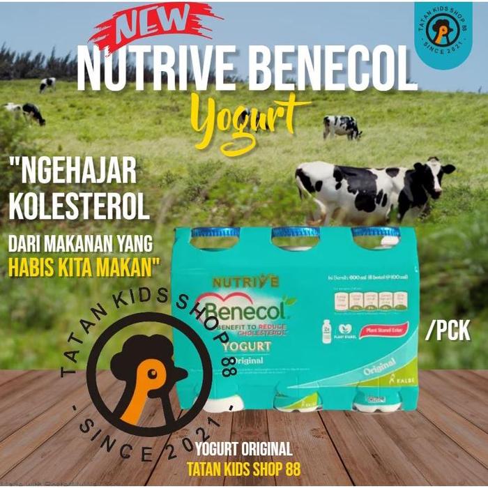 Gambar New Nutrive Benecol Untuk Kolesterol 6 Botol × 100Ml Nutrive - Benecol Yogurt dari nazira929 undefined Tokopedia