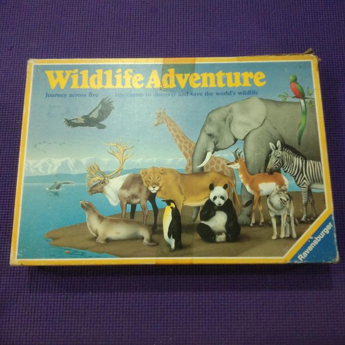 Gambar Board Game Wildlife Adventure - Original by Ravensburger 1986 dari Best Toys Online undefined Tokopedia