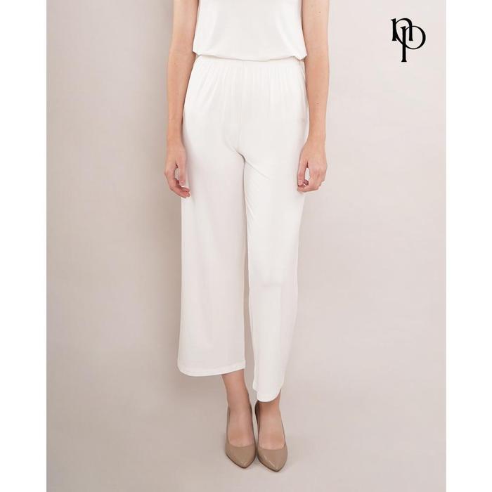 Gambar Berkualitas Napocut Legging Kulot Tencel - Broken White, XXL dari junita shopp undefined Tokopedia