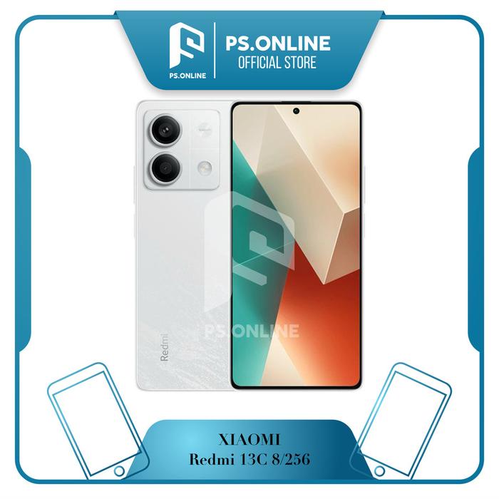Gambar Xiaomi Redmi 13C 8/256GB Garansi Resmi - Putih dari PS.ONLINE STORE undefined Tokopedia