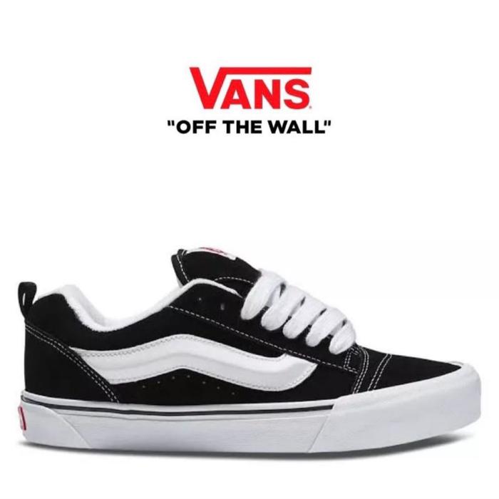 Gambar Vans Knu Skool Black White - Putih, 38 dari VANS. undefined Tokopedia