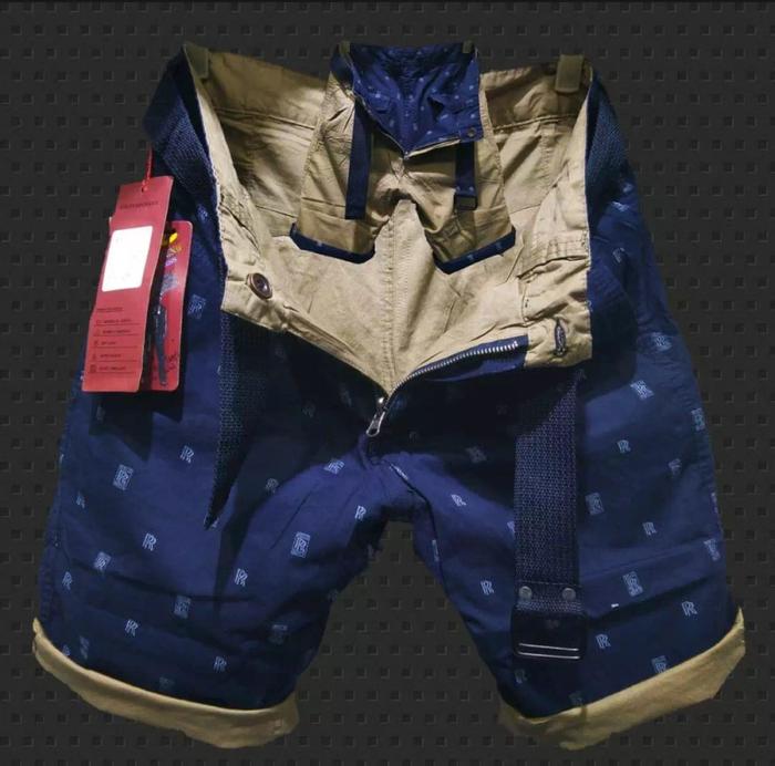 Gambar Celana pendek pria bolak balik motif import - Biru, 32 dari HENDRA collection undefined 4 Tokopedia