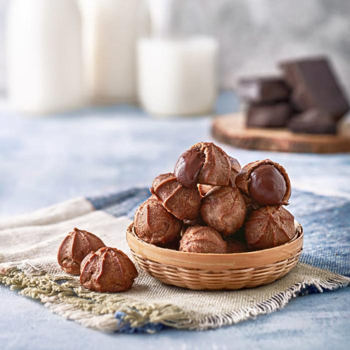 Gambar Mini Zuz Choco Hazelnut / Zuz Kering rasa Choco Hazelnut - Choco Hazelnut, Regular dari Hevn Cake undefined Tokopedia