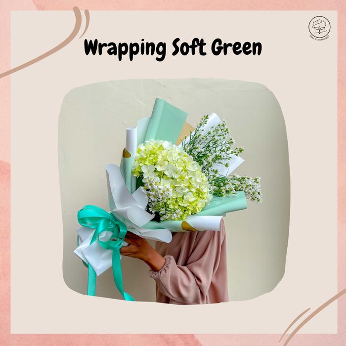 Gambar Buket Wisuda Bucket Bunga Jogja Kado Ultah Bunga Segar Spring Answer - Soft Green dari Dried Blume Bouquet undefined Tokopedia