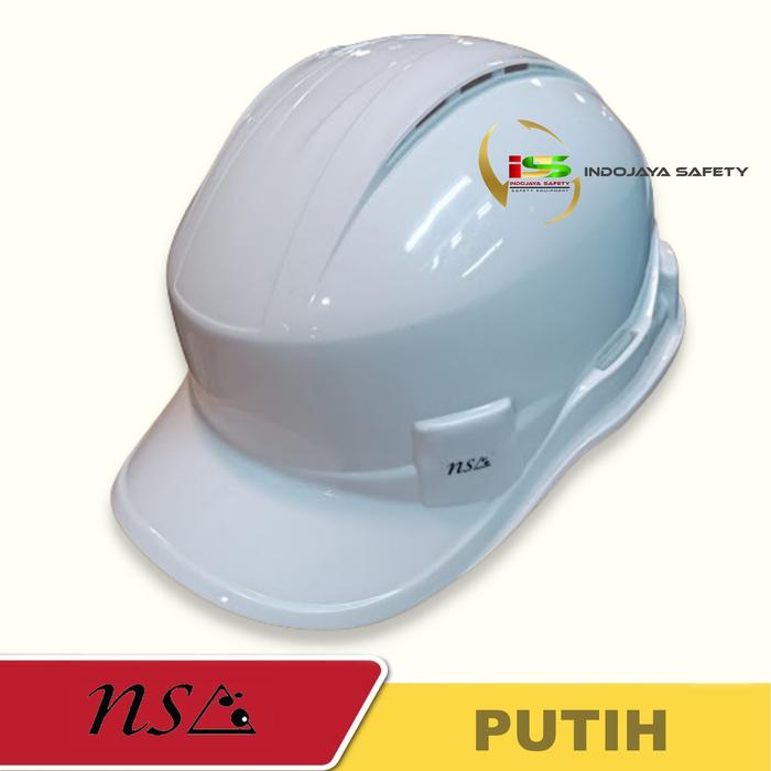 Gambar helm safety proyek sni fastrack setelan putar murah - helm nsa vented - Putih, Tanpa Tali Dagu dari INDOJAYA SAFETY undefined Tokopedia
