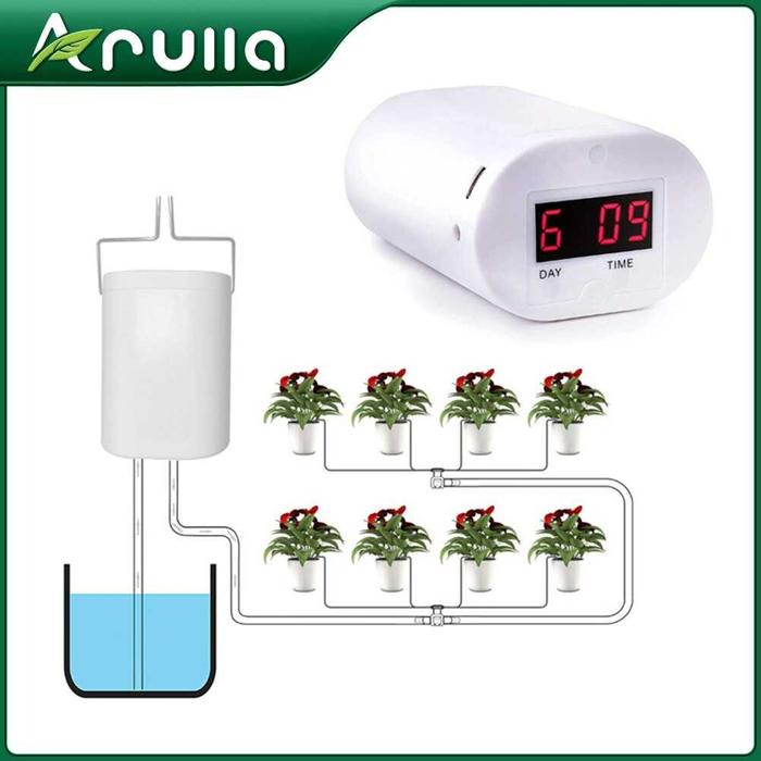 Gambar Timer LCD Timer Keran Air Taman Otomatis Penyiram Taman Otomatis - TYPE2 dari Home Solution Official undefined Tokopedia