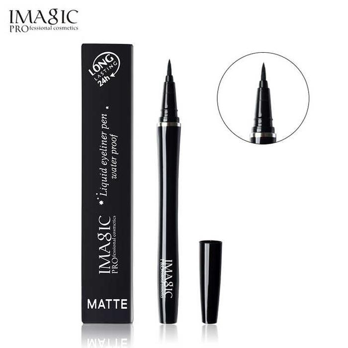 Gambar IMAGIC Pena Eyeliner Cair Premium Tahan Air Putih Hitam Tahan Lama - Hitam dari EVita'sSummer undefined Tokopedia