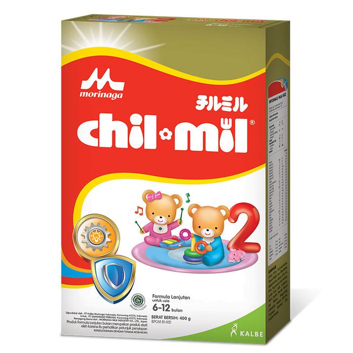 Gambar SUSU MORINAGA CHIL MIL CHIL-MIL CHILMIL TAHAP 2 USIA 6-12 BULAN 400 GR dari Apotek Sobat Buaji undefined Tokopedia