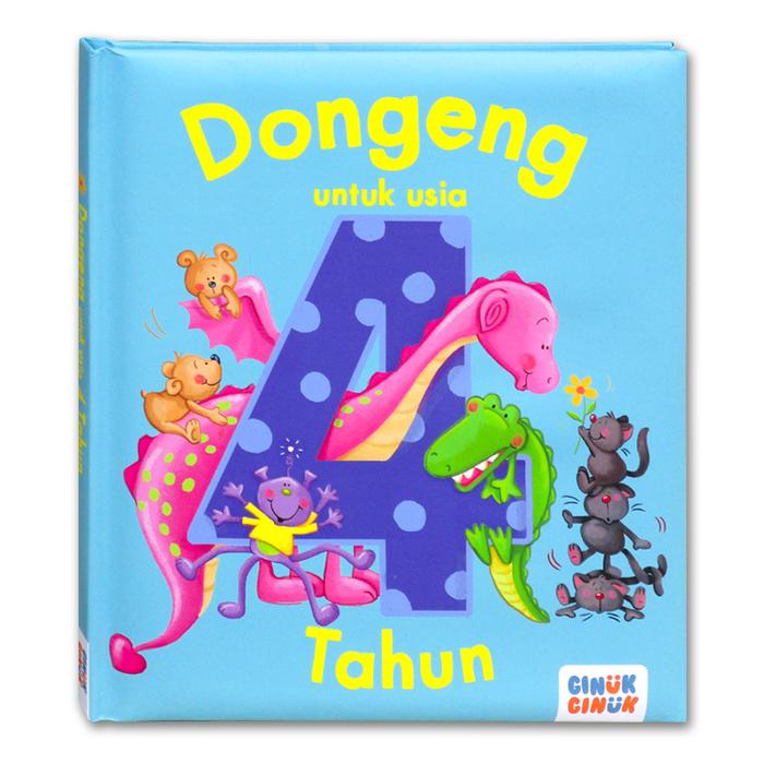 Gambar Dongeng untuk Usia 4 Tahun (Berisi 6 Cerita - Bahasa Indonesia) dari happybunnybooks undefined Tokopedia
