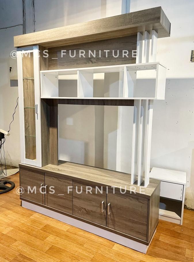 Gambar New Divider Sekat Penyekat Dan Bufet Meja Tv Mebel Furniture Mcs - Smg Rkit Cht DL dari riniauli undefined Tokopedia
