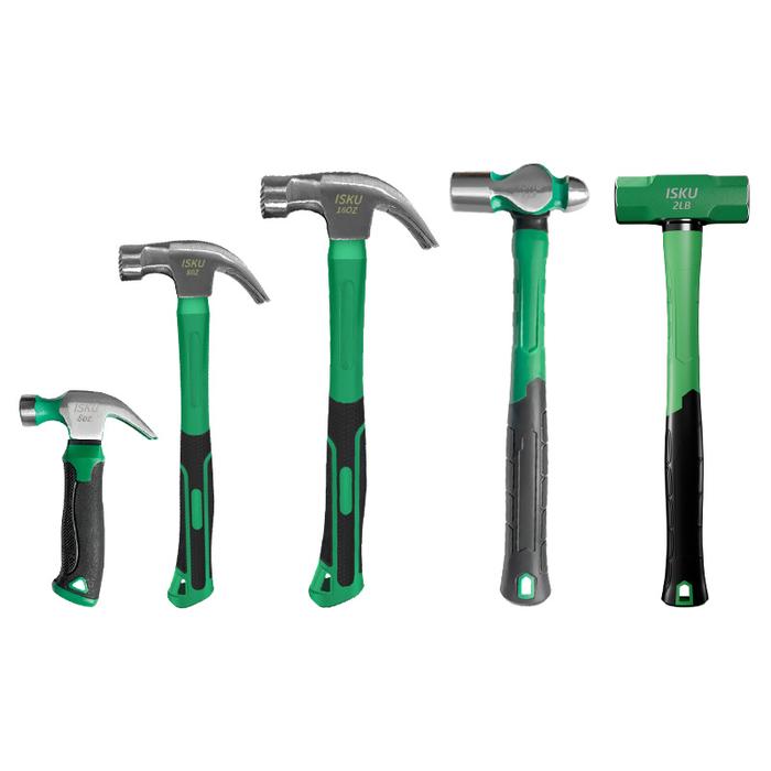 Gambar ISKU Palu/Palu Kambing Claw/Palu Konde 1LB/Palu Batu 2LB/Palu Tukang - Palu Set 5Pcs dari Energy Tools office undefined Tokopedia