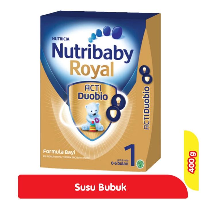 Gambar Nutribaby Royal 1 Susu Bubuk Formula Bayi 0-6 Bulan 400 gram dari Yoora Storee undefined Tokopedia