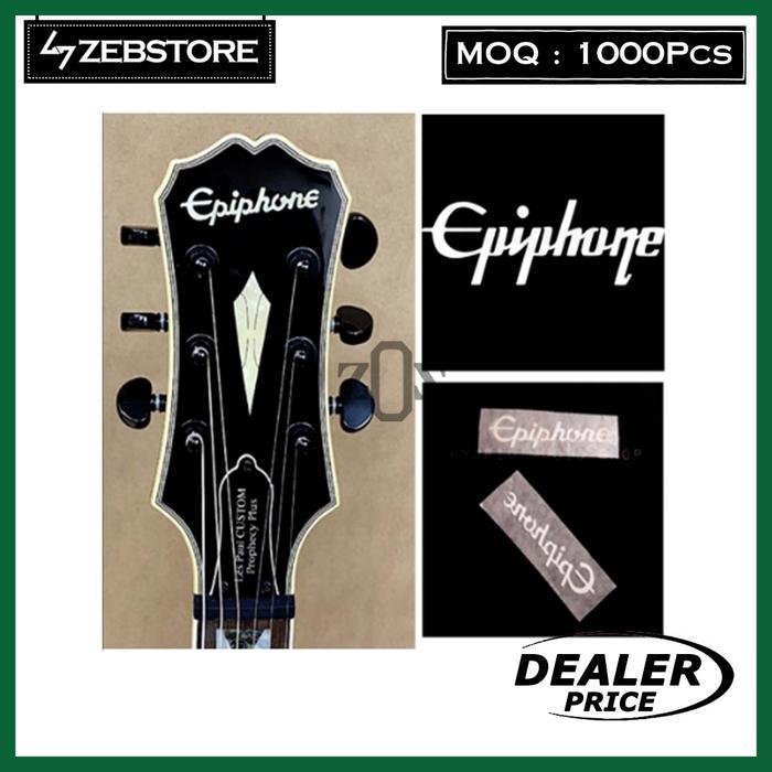 Gambar 20Pcs Inlay Pearl Epiphone Font Headstock Veneer - 1000pcs dari ZebStore Wholesale undefined Tokopedia
