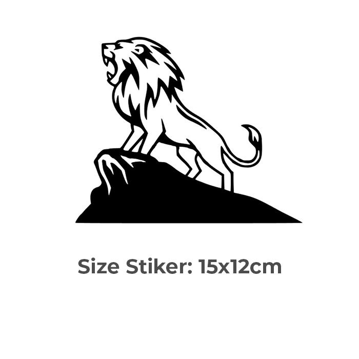 Gambar Stiker Unik Lucu Body Kaca Mobil Cutting Sticker Burung Hantu - Singa, Kuning dari SanayaNet undefined Tokopedia