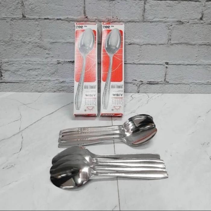 Gambar Sendok Makan Sunny Sendok Stainless Tebal Sendok Elegan Sendok Lusinan - Sendok dari Sumberaren123 undefined Tokopedia