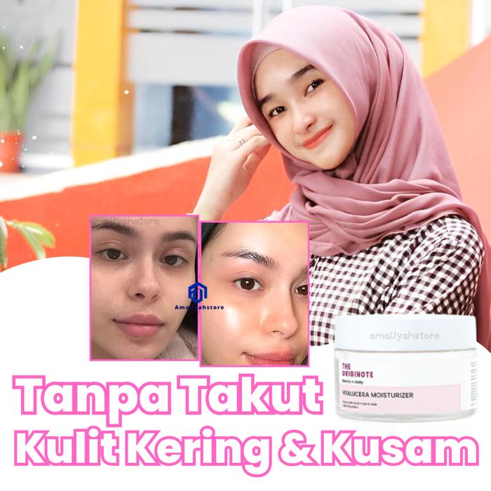 Gambar Gel Pelembab Wajah Kering Kusam The Originote Hyalucera Moisturizer dari Amaliyahstore undefined Tokopedia
