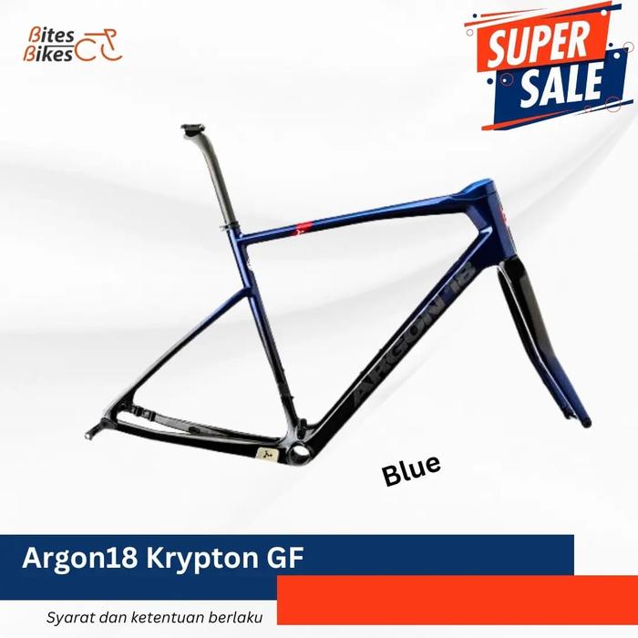 Gambar Argon 18 Krypton Frame Set - Krypton GF , Blue dari Bitesnbikes undefined Tokopedia
