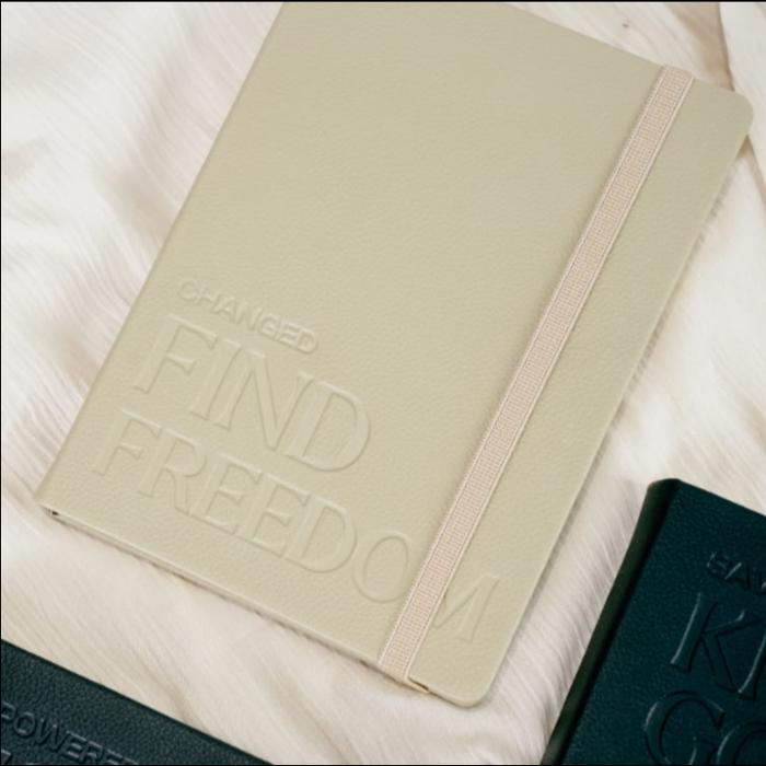 Gambar ARK - Leather Notebook - Changed, Cream dari CC ARK Store undefined Tokopedia