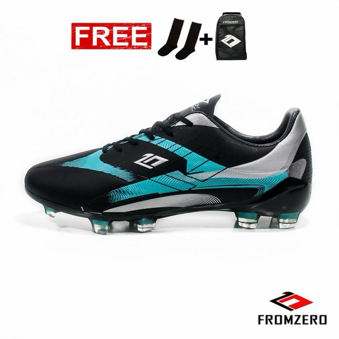 Gambar Sepatu Sepak Bola Fromzero Zenith IN Fg Black Tosca 38 - 44 - BLACK TOSCA, 40 dari FROMZERO STORE_NEW undefined Tokopedia