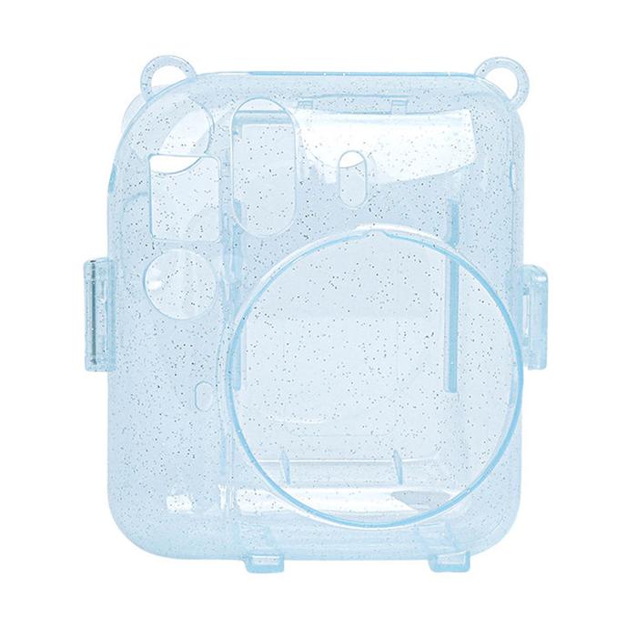 Gambar Hardcase Glitter with Pocket Foto Fujifilm Instax Mini 12 - Biru dari Instaxshop undefined Tokopedia