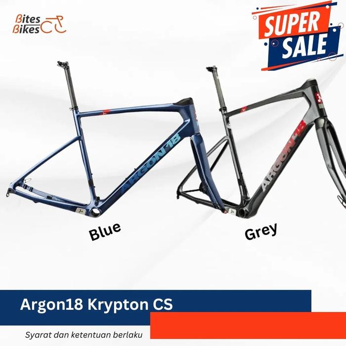 Gambar Argon 18 Krypton Frame Set - Krypton CS, Blue dari Bitesnbikes undefined Tokopedia