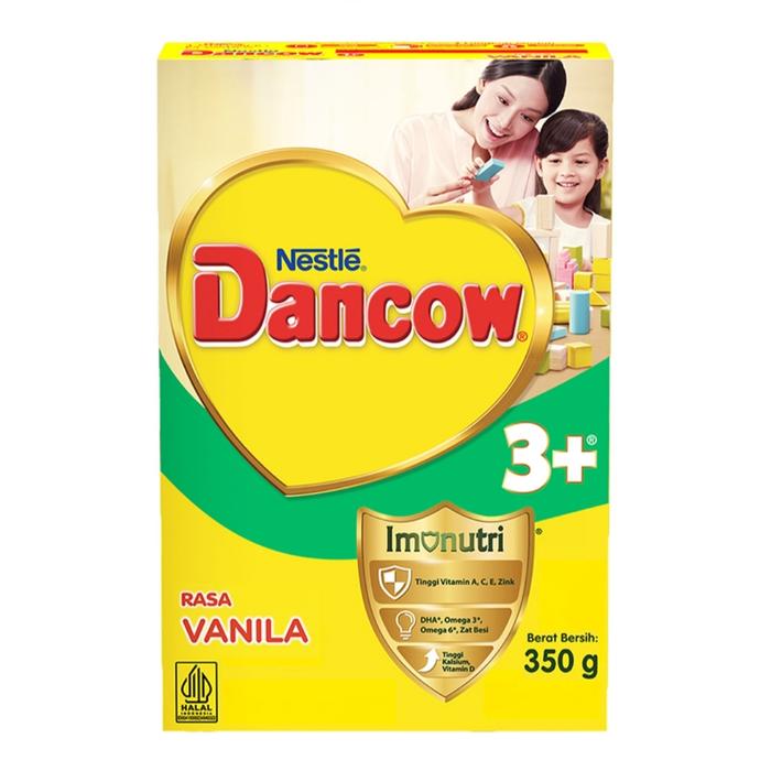 Gambar Nestle Dancow 3+ Imunutri Susu Pertumbuhan Anak 3-5 Tahun Vanila 350 g dari Yoora Storee undefined Tokopedia