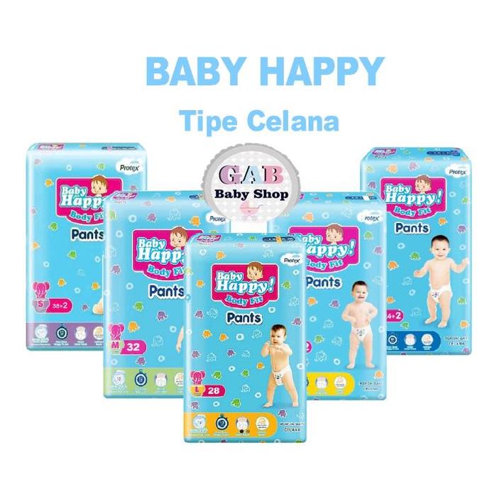 Gambar DAPATKAN HADIAH GRATIS! Baby Happy Pants S 3+2 / M 32 / L 2 / XL 26 / - ECER BHP M32 dari setiamal undefined Tokopedia