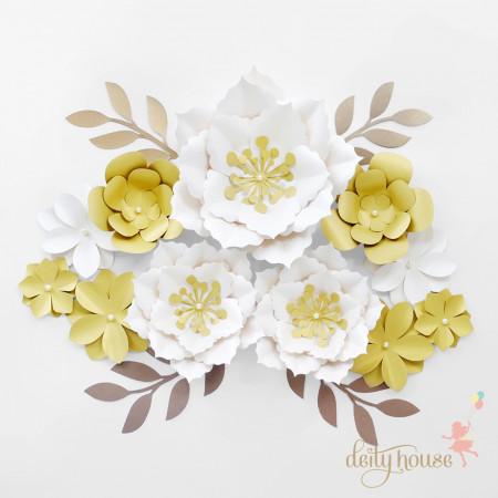 Gambar PAPER FLOWERS DECORATIONS - GLAM dari Deity House Party Supply undefined Tokopedia