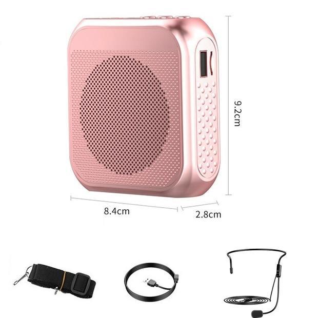 Gambar Speaker Pinggang Speaker Bluetooth mini speaker dan mic blutooth - pink dari mediaelektro95 undefined Tokopedia