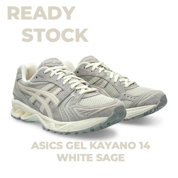 Gambar Sneakers Asics GEL Kayano 14 White Sage - 11 dari Sigma Kicks Sneakers Store undefined Tokopedia