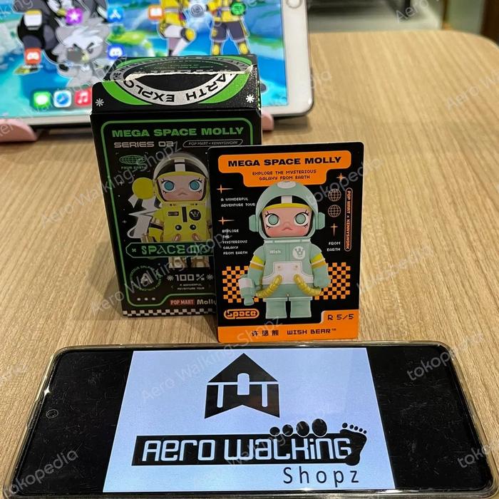 Gambar MEGA SPACE MOLLY V2 100% SECRET HIDDEN - POPMART POP MART | Blindbox - WISH BEAR dari Aero Walking-Shopz undefined Tokopedia