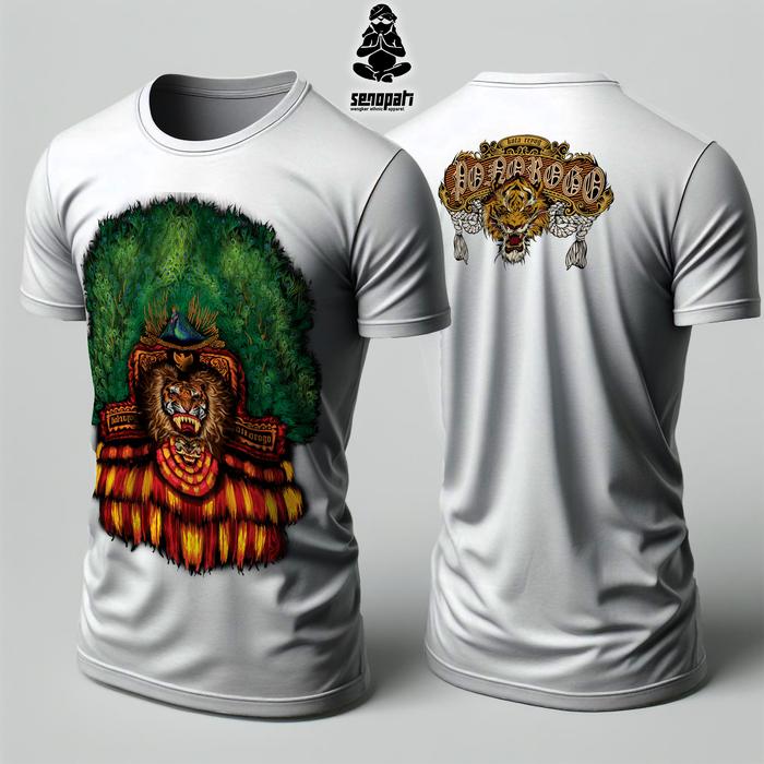 Gambar Kaos reog ponorogo dewasa motif gambar reyog - Putih, XXL dari boloreog store and studio undefined 4 Tokopedia