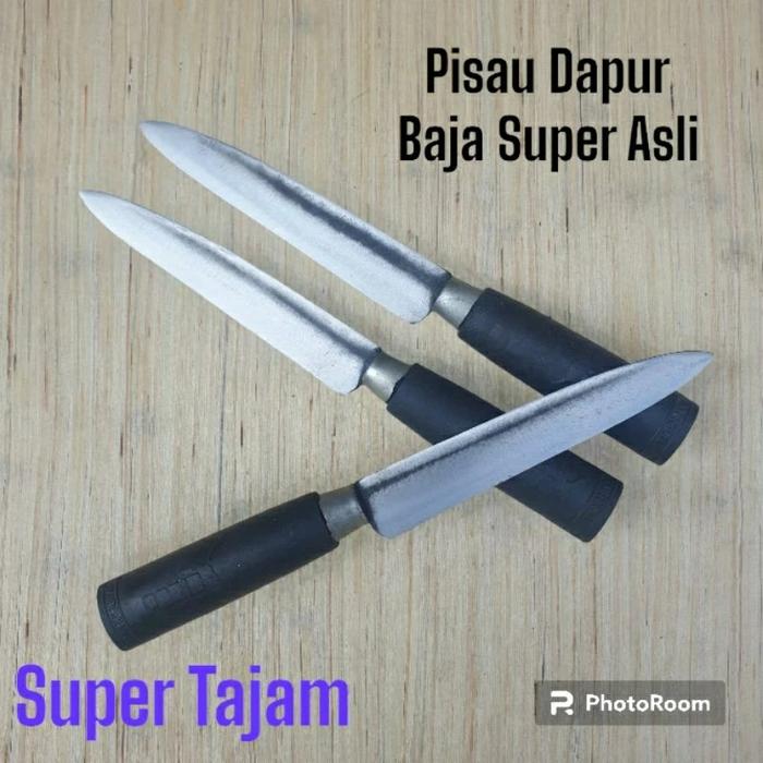 Gambar pisau daging super tajam baja hss - asahan kristal dari wil wil store undefined Tokopedia