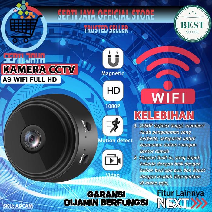 Gambar Camera Q15 WiFi 1080P 4K IP Cam Kecil Mini Spycam Control Jarak Jauh - Kamera A9 Wifi dari Septi Jaya undefined Tokopedia