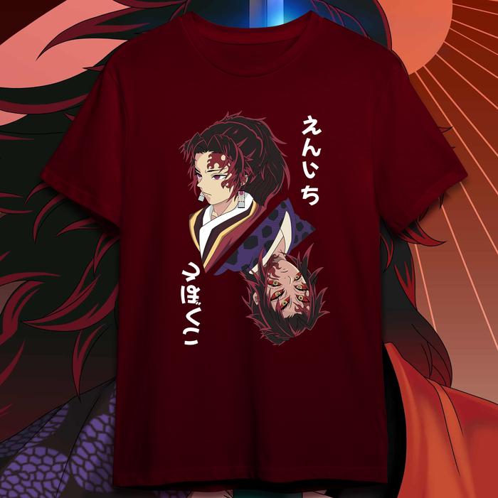 Gambar Kaos Yoriichi Tsugikuni x Kokushibo Demon Slayer Distro Murah - Marun, L dari 71Freeze undefined Tokopedia