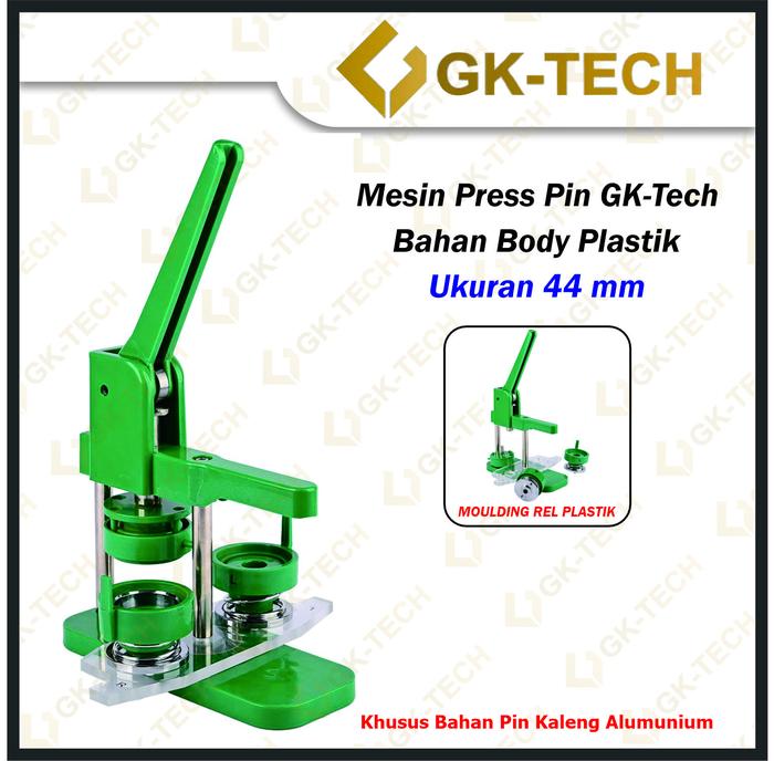 Gambar Paket Alat Press Pin Bros Peniti Gantungan Kunci 2 Moulding 44 & 58 - Msn GK-Tech 44, Surabaya dari Sun Indonesia undefined Tokopedia