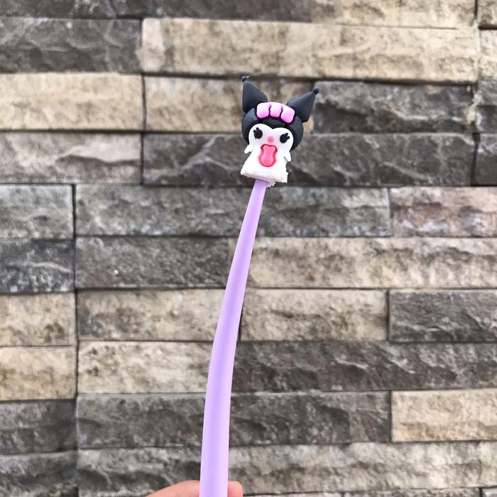 Gambar PULPEN SANRIO LETOY/INUL PEN GEL 0,5 AKRILIK PREMIUM PULPEN GEL CUTE - KUROMI dari DistributorSupplier ATK undefined Tokopedia
