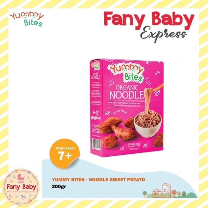 Gambar Terlaris Yummy Bites Baby Organic Noodle / 200Gr Original - SWEET POTATO dari Sahara Market. undefined Tokopedia