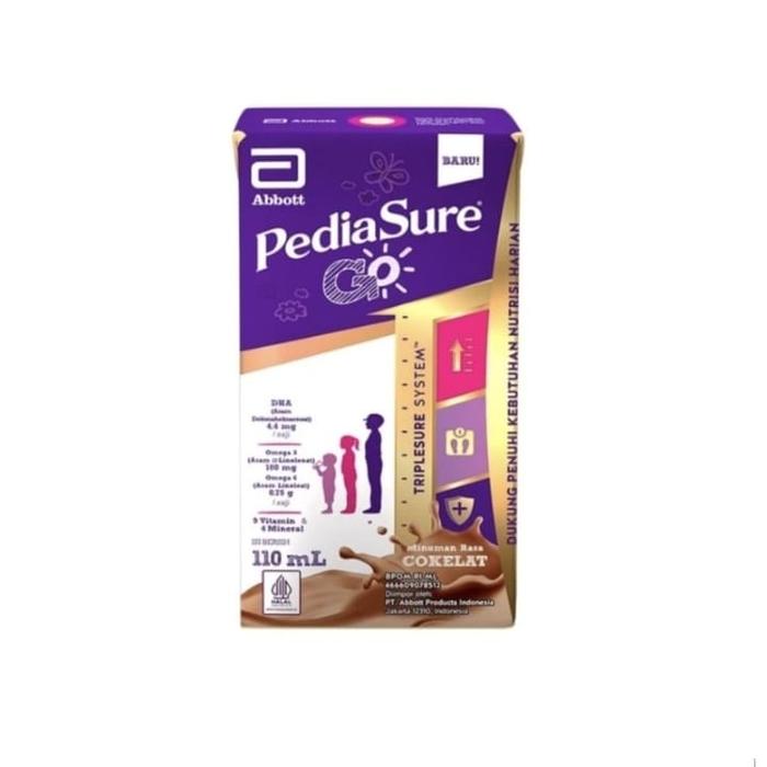 Gambar Pediasure Go Tetra Susu UHT Cair 110ml - Coklat dari Hint Baby Shop undefined Tokopedia