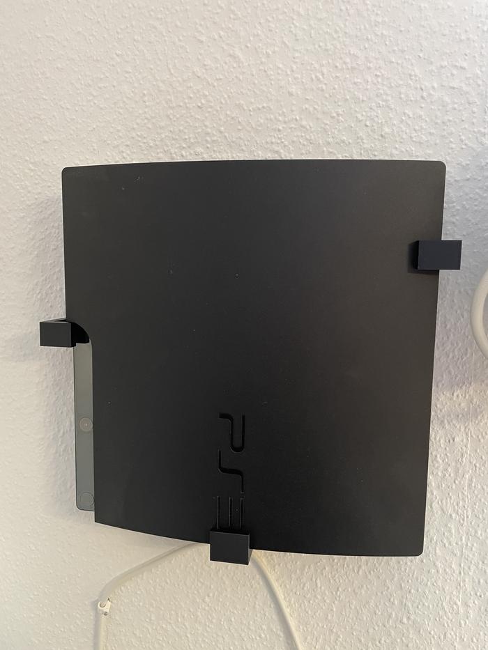 Jual PS3 Wall Mount Bracket Console Dudukan Stand Holder Dinding