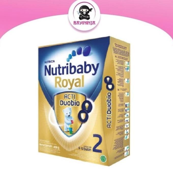 Gambar NUTRIBABY Royal 2 Formula Bayi 6 - 12 Bulan Susu Box 400g / 400 g dari terisshopp undefined Tokopedia