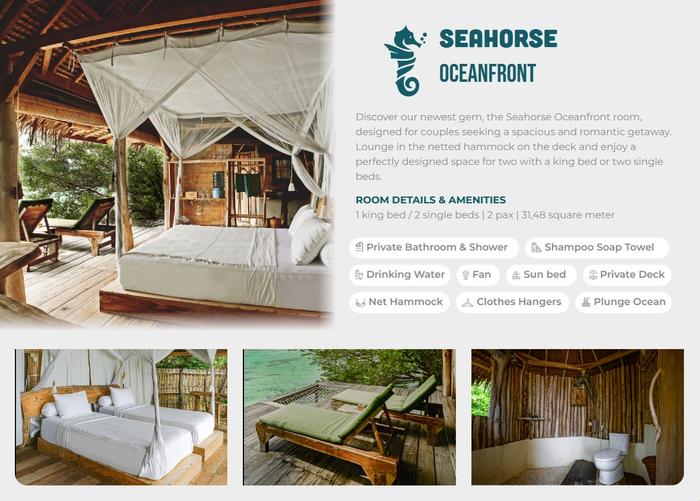 Gambar Voucher Honeymoon Bulan Madu Pulau Macan Kepulauan Seribu - Seahorse, 4 Hari 3 Malam dari Endangered Store undefined Tokopedia