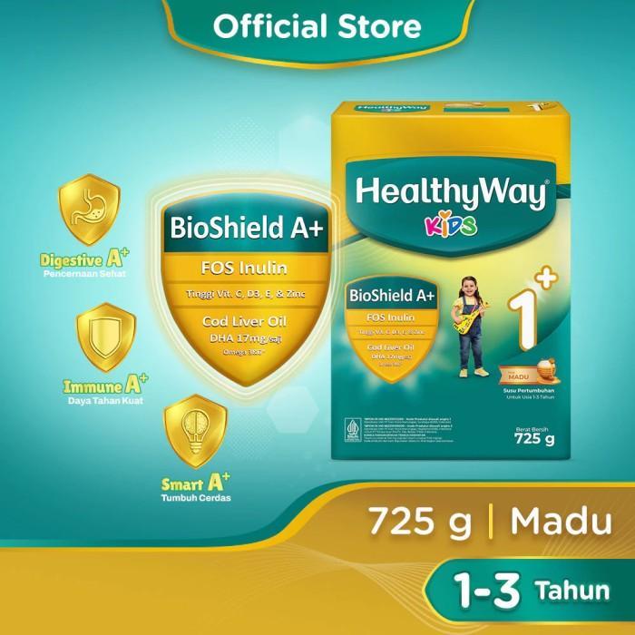 Gambar Terlaris Healthyway Kids 1+ Vanila/Madu 350Gr/725Gr Original - 725gr, Honey dari Sahara Market. undefined Tokopedia