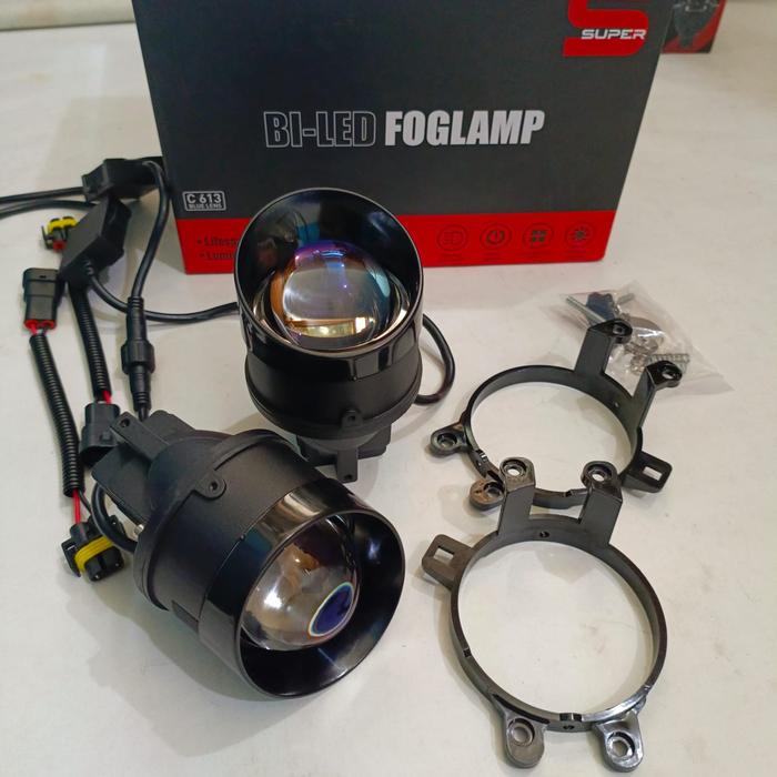 Gambar foglamp biled 3 inchi super C613 1 warna blue lens devil eye ice blue. dari rosama fibero undefined Tokopedia