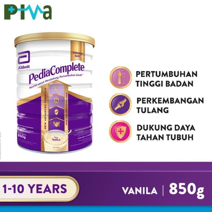 Gambar PEDIASURE COMPLETE PEDIACOMPLETE VANILA 850gr SUSU PERTUMBUHAN - COMPLETE 850 dari terisshopp undefined 5 Tokopedia