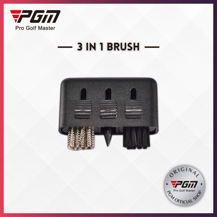 Gambar 3in1 Golf Club Cleaning Brush - Alat Pembersih Stik Golf 3 in 1 - Hitam dari PGM Official Shop undefined Tokopedia