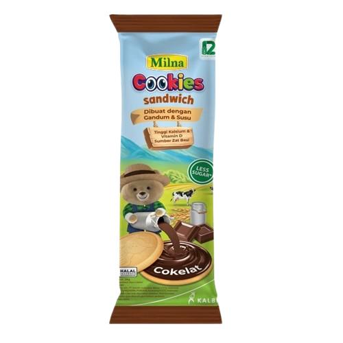 Gambar MILNA COOKIES SANDWICH COKLAT DAN KEJU - Coklat dari Adhi Snack Frozen Food undefined Tokopedia
