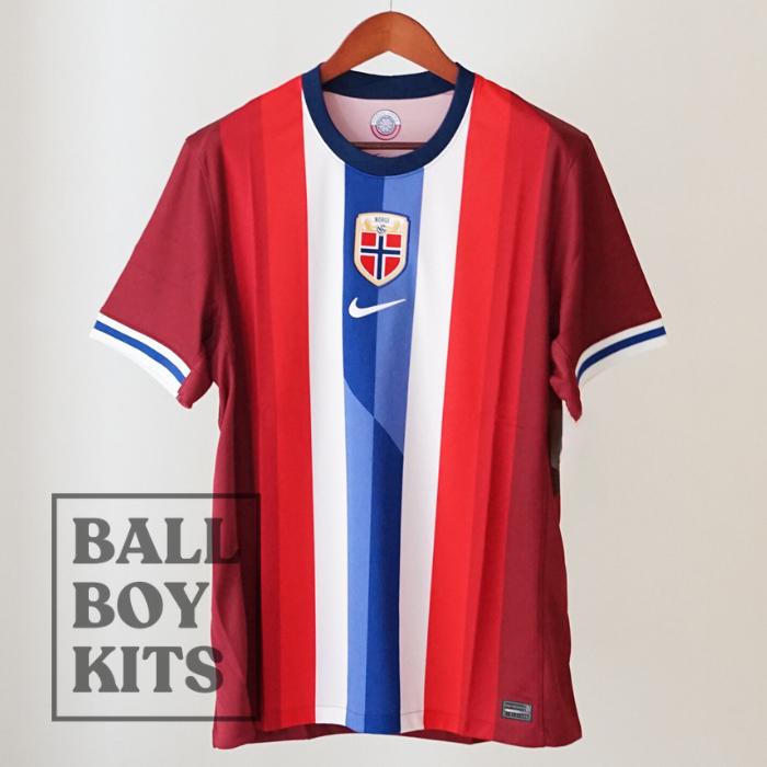 Gambar Original Norway 2024-25 Home Kit Stadium Jersey - JERSEY ONLY, M dari Ball Boy Kits Store undefined Tokopedia