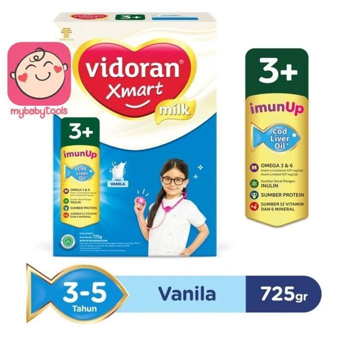 Gambar Ready Stok Vidoran Xmart 3+ Imunup Vanila Madu 700Gr Kemasan Baru Best Seller - Vanila dari Sahara Market. undefined Tokopedia