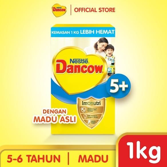 Gambar Dancow 5+ Madu 1 kg / Susu Anak 5-6 Tahun / Susu Pertumbuhan dari terisshopp undefined Tokopedia